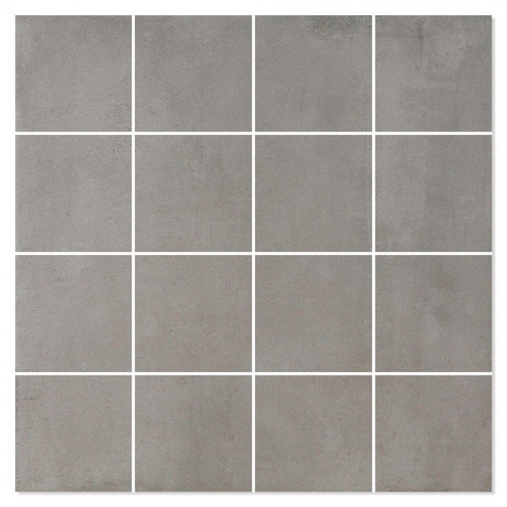 Mosaik Klinker Unika Brun Mat 30x30 (7x7) cm-0